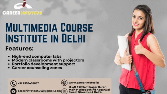Multimedia Course Institute in Delhi